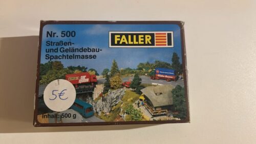Faller 500 Straßen- und Geländebau Spachtelmasse 500g