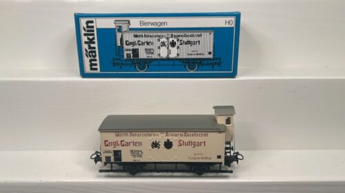 Märklin 4677 Bierwagen Engl. Garten Stuttgart