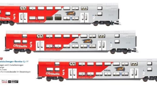 Jägerndorfer 76900 ÖBB Dosto Wiesel City Shutte 3-teilig