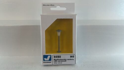 Viessmann 6080 Straßenleuchte modern, LED warmweiß