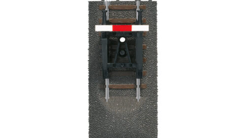 Märklin 24977 Gleisende mit Prellbock Länge 77,5 mm + 5 mm