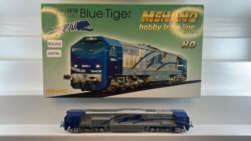 Mehano T167 ADtranz Blue Tiger AC Digital ESU Sound