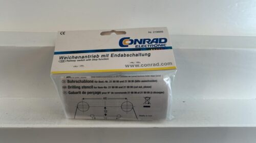 Conrad 219999 Weichenantrieb mit Endabschaltung