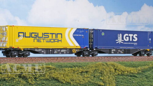 ACME 40498 GTS Containerwagen Typ Sggmrss 90 Augustin Network