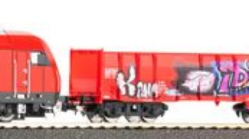Piko 57033 Start-Set kids Güterzug Rh 2016 ÖBB mit zwei offenen Güterwagen Eaos