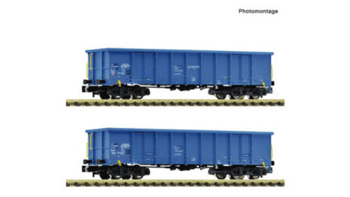 Fleischmann 6660095 Einsteller 2-tlg. Set: Offene Güterwagen