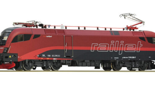 Roco 7510208 ÖBB Elektrolokomotive 1116 238-7 „Railjet“ Taurus DCC Sound