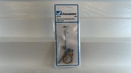 Viessmann 6721 Lampe Bausatz Straßenleuchte, LED weiß