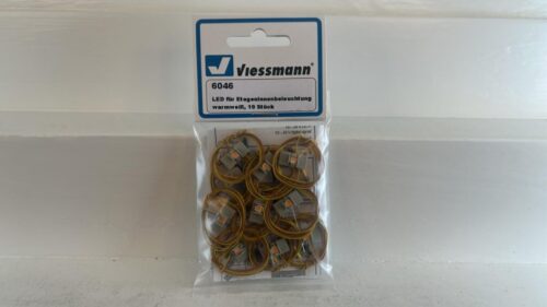 Viessmann 6046 LED für Etagen-Innenbeleuchtung Warmweiß 10-stück
