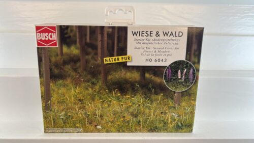 Busch H0 6043 Starter Kit "Bodengestaltung" Wiese & Wald