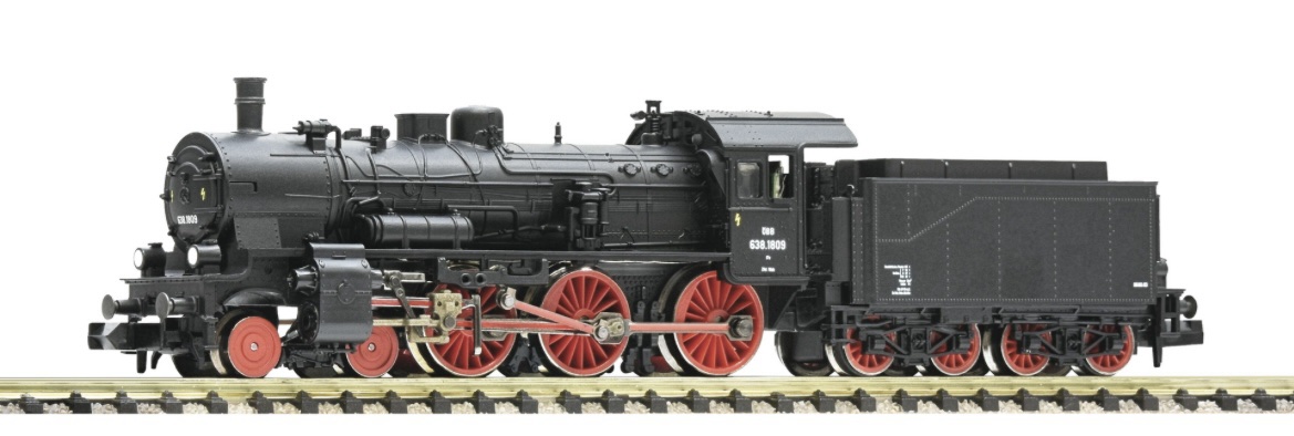 Fleischmann 7160021 ÖBB Dampflokomotive 638.1809 Analog
