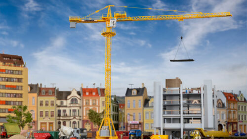 Kibri 10202 H0 LIEBHERR Turmdrehkran
