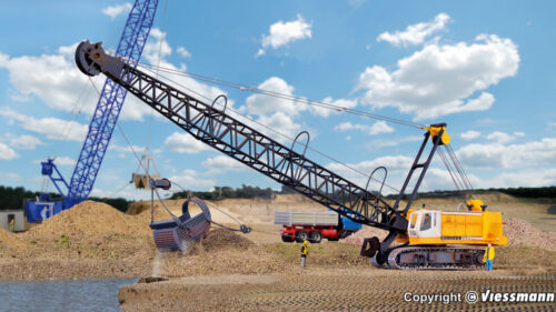 Kibri 11254 H0 LIEBHERR Seilbagger mit Sc