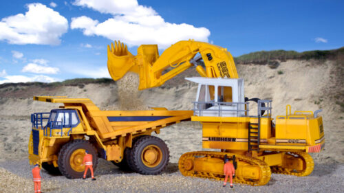 Kibri 11277 H0 LIEBHERR R992 Litronic mit