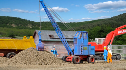 Kibri 11281 H0 FUCHS Mobilseilbagger