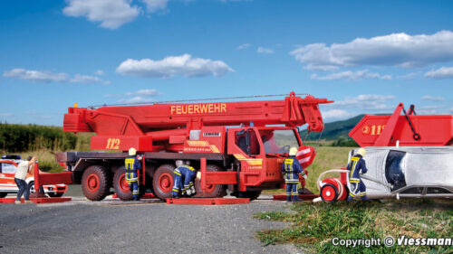 Kibri 13041 H0 Feuerwehr Kranwagen