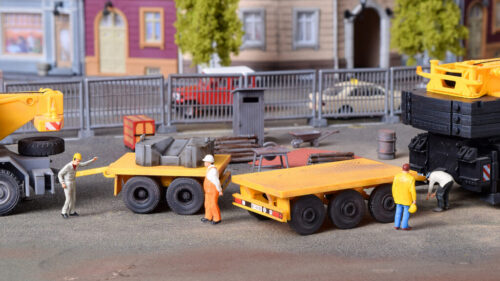 Kibri 13050 H0 Set Gewichtanhänger