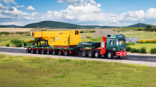 Kibri 13600 H0 MB SK mit Scheuerle Plattf