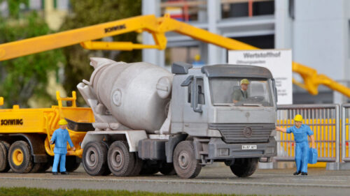 Kibri 14062 H0 Betonmischer MB ACTROS 3a.