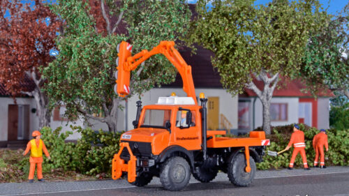 Kibri 15004 H0 UNIMOG mit Lichtraumschnei