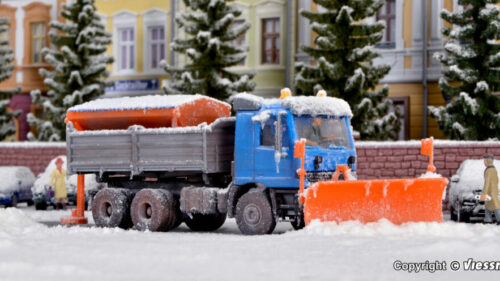 Kibri 15006 H0 MB ACTROS mit Schneepflug