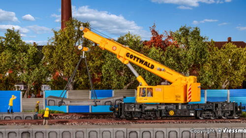 Kibri 16000 H0 Teleskopkran Gottwald