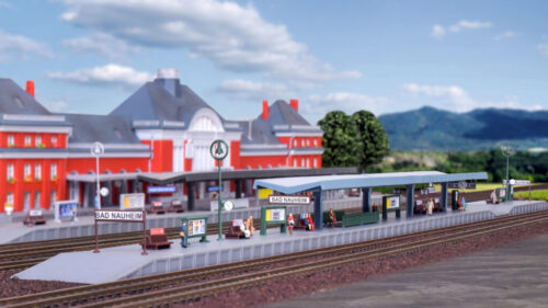Kibri 36720 Z Bahnsteig Bad Nauheim
