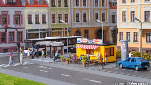 Kibri 38102 H0 Deko-Set Straße und Stadt