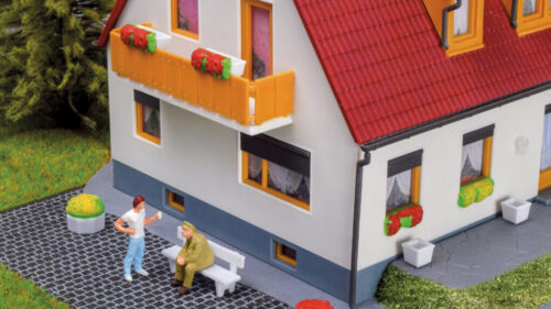 Kibri 38141 H0 Deko-Set Gartenausstattung