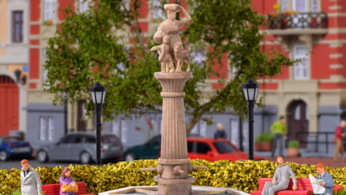 Kibri 38151 H0 Deko-Set Brunnen