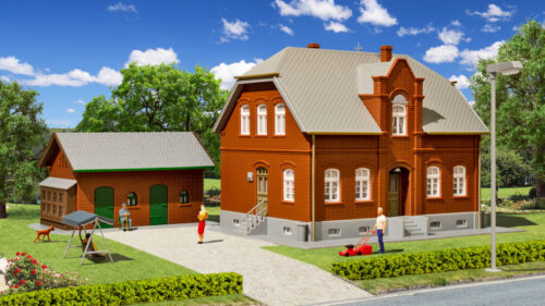 Kibri 38188 H0 Siedlungshaus Oberhausen