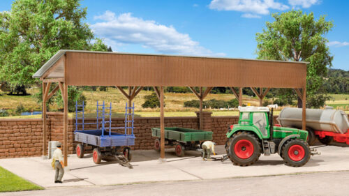 Kibri 38349 H0 Holzcarport