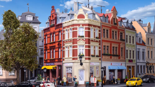 Kibri 38355 H0 Eckhaus am Hanseplatz