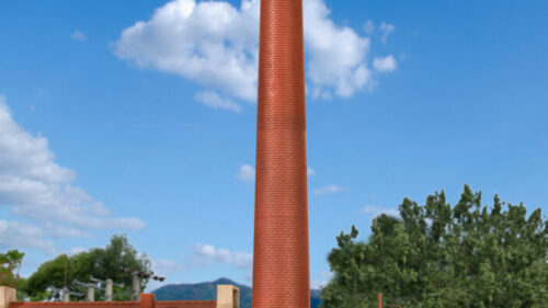 Kibri 38633 H0 Industrie-Schornstein