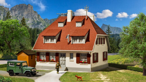 Kibri 38725 H0 Einfamilienhaus Bergwald