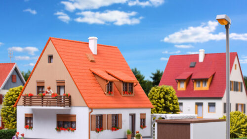 Kibri 38748 H0 Einfamilienhaus mit Terras
