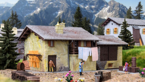 Kibri 38809 H0 Berghaus Palue in Grevasal