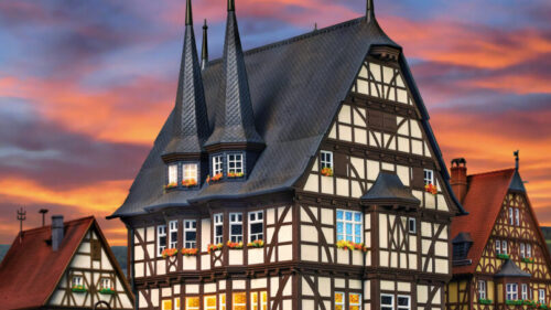 Kibri 38900 H0 Rathaus Alsfeld