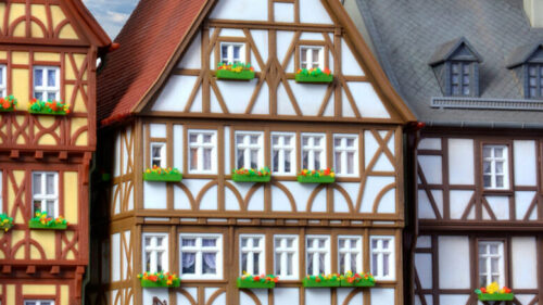 Kibri 38903 H0 Fachwerkhaus am Markt in M