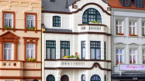 Kibri 39103 H0 Buergerhaus m. Atelier in