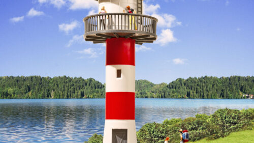 Kibri 39152 H0 Leuchtturm an der Elbe