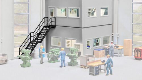 Kibri 39255 H0 Bürobereich für Industrieh