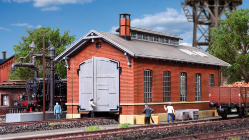 Kibri 39307 H0 Lokschuppen, einstaendig