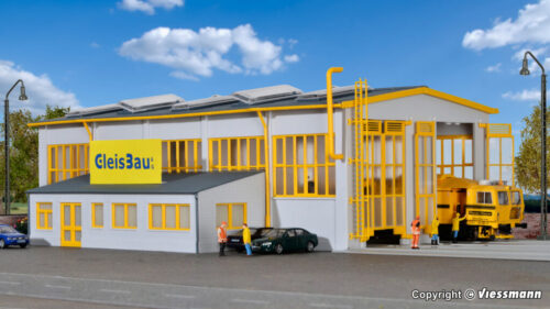 Kibri 39324 H0 Wartungshalle GleisBau