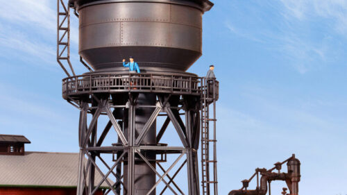 Kibri 39328 H0 Wasserturm mit Befuellkran