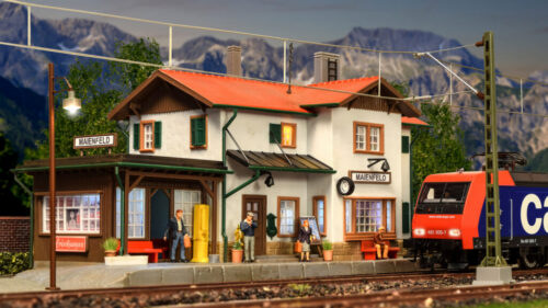 Kibri 39496 H0 Bahnhof Maienfeld inkl.HBL