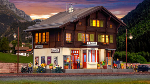 Kibri 39497 H0 Bahnhof Litziruti inkl.HBL