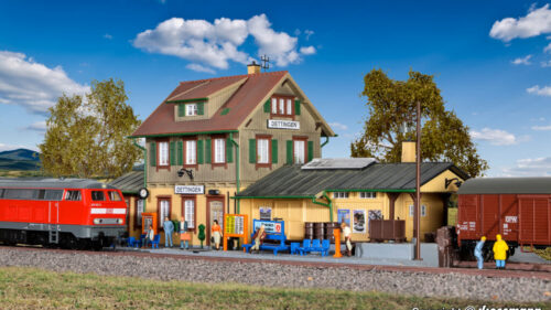 Kibri 39507 H0 Bahnhof Dettingen