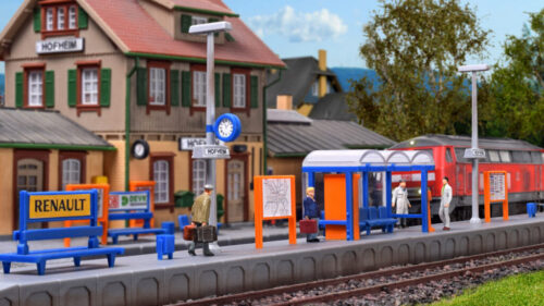 Kibri 39558 H0 Bahnsteig Hofheim