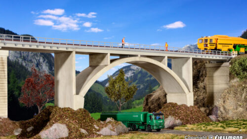Kibri 39740 H0 Spannbeton-Bogenbruecke